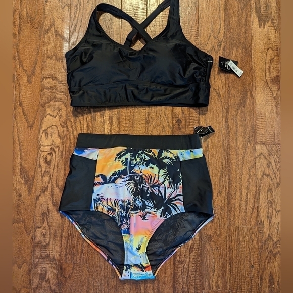 TORRID active Swim Bottom, Sz M/L fits L/XL NWT - Picture 7 of 10